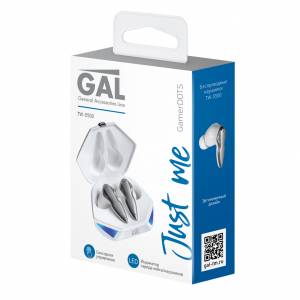 Наушники беспроводные GAL TW-5500 белый GAL TW-5500 White