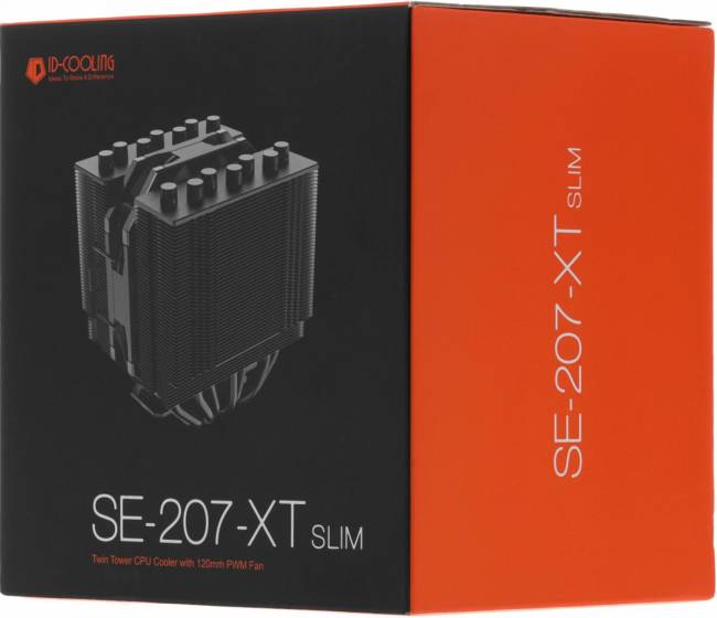 Устройство охлаждения(кулер) ID-COOLING SE-207-XT SLIM — для бизнеса и офиса Устройство охлаждения(кулер) ID-COOLING SE-207-XT SLIM — для бизнеса и офиса