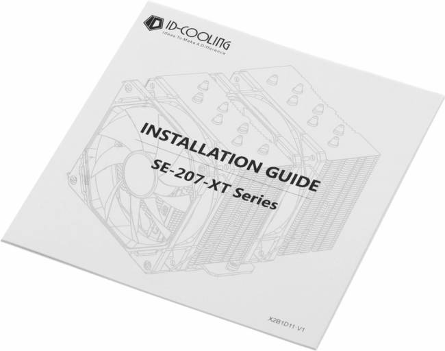 Устройство охлаждения(кулер) ID-COOLING SE-207-XT SLIM — для бизнеса и офиса Устройство охлаждения(кулер) ID-COOLING SE-207-XT SLIM — для бизнеса и офиса