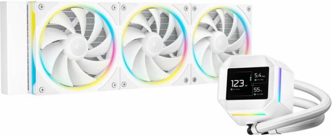 Система водяного охлаждения Deepcool R-LM360-WHDMMC-1 — для бизнеса и офиса Система водяного охлаждения Deepcool R-LM360-WHDMMC-1 — для бизнеса и офиса