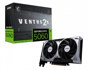 Видеокарта MSI GeForce RTX 5060 8G VENTUS 2X