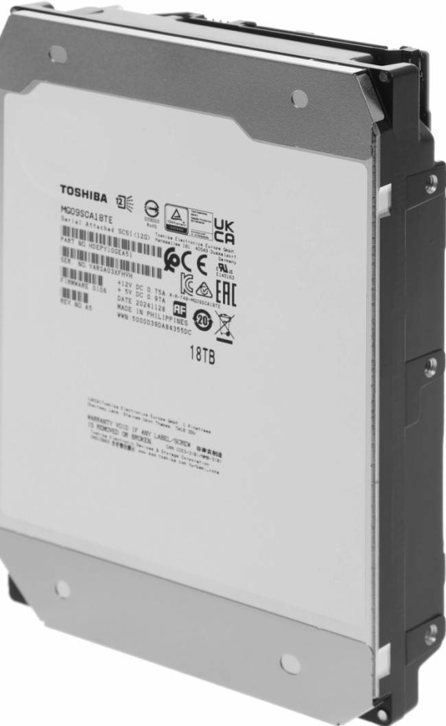 Жесткий диск Toshiba MG09SCA18TE — для бизнеса и офиса Жесткий диск Toshiba MG09SCA18TE — для бизнеса и офиса
