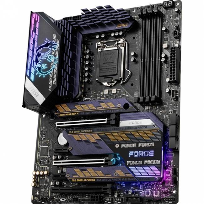 Материнская плата MSI MPG Z590 GAMING FORCE — для бизнеса и офиса Материнская плата MSI MPG Z590 GAMING FORCE — для бизнеса и офиса