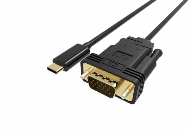 Кабель-адаптер USB 3.1 Type-Cm --> VGA(M) 1080@60Hz, 1.8M VCOM <CU421C-1.8M> Telecom USB 3.1 Type-CM --> VGA(M) — для бизнеса и офиса Кабель-адаптер USB 3.1 Type-Cm --> VGA(M) 1080@60Hz, 1.8M VCOM <CU421C-1.8M> Telecom USB 3.1 Type-CM --> VGA(M) — для бизнеса и офиса