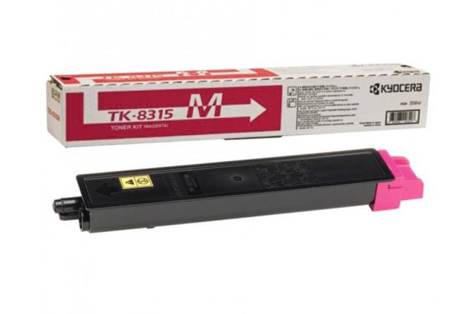 Тонер-картридж TK-8315M Kyocera TASKalfa 2550ci, 6К (O) малиновый 1T02MVBNL0 — для бизнеса и офиса