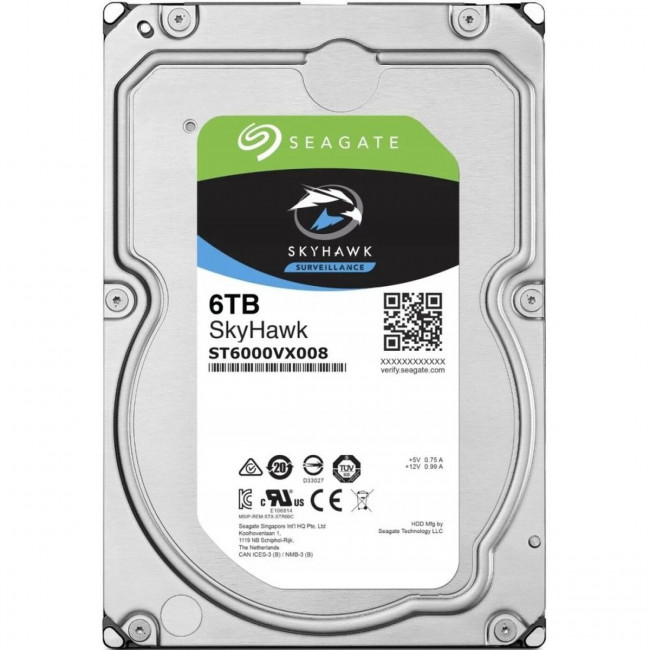 Жесткий диск Seagate ST6000VX008 — для бизнеса и офиса