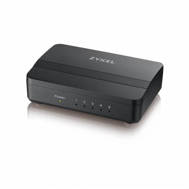 Коммутатор Zyxel GS-105S v2 — для бизнеса и офиса Коммутатор Zyxel GS-105S v2 — для бизнеса и офиса