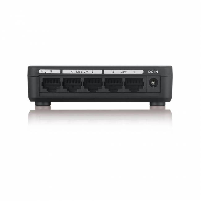 Коммутатор Zyxel GS-105S v2 — для бизнеса и офиса Коммутатор Zyxel GS-105S v2 — для бизнеса и офиса