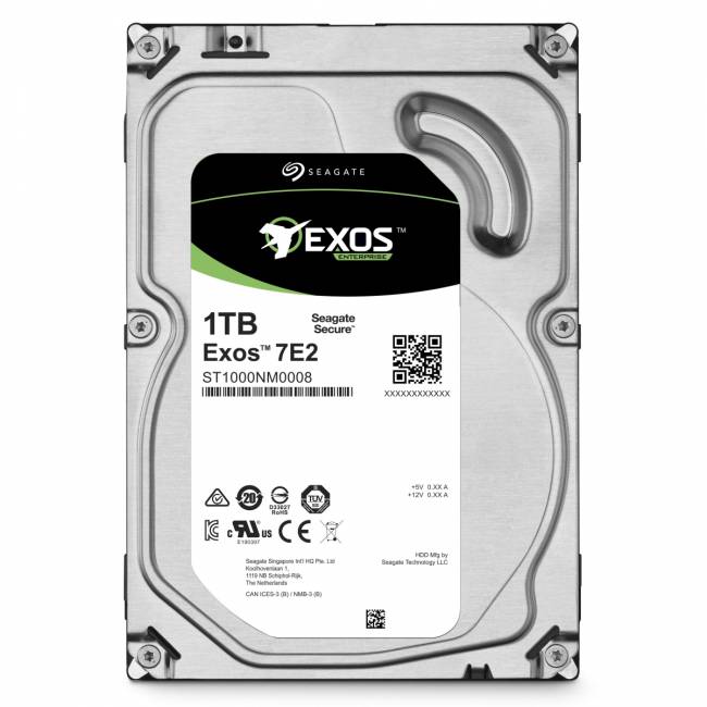 Жесткий диск Seagate Exos 7E2 ST1000NM0008 — для бизнеса и офиса Жесткий диск Seagate Exos 7E2 ST1000NM0008 — для бизнеса и офиса