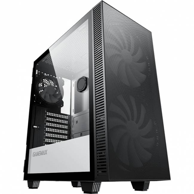 Компьютерный корпус, без блока питания ATX GameMax Aero — для бизнеса и офиса Компьютерный корпус, без блока питания ATX GameMax Aero — для бизнеса и офиса