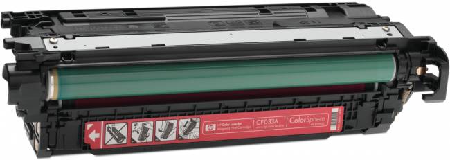 Тонер-картридж HP 646A Magenta Original LaserJet Print Cartridge (CF033A) — для бизнеса и офиса Тонер-картридж HP 646A Magenta Original LaserJet Print Cartridge (CF033A) — для бизнеса и офиса