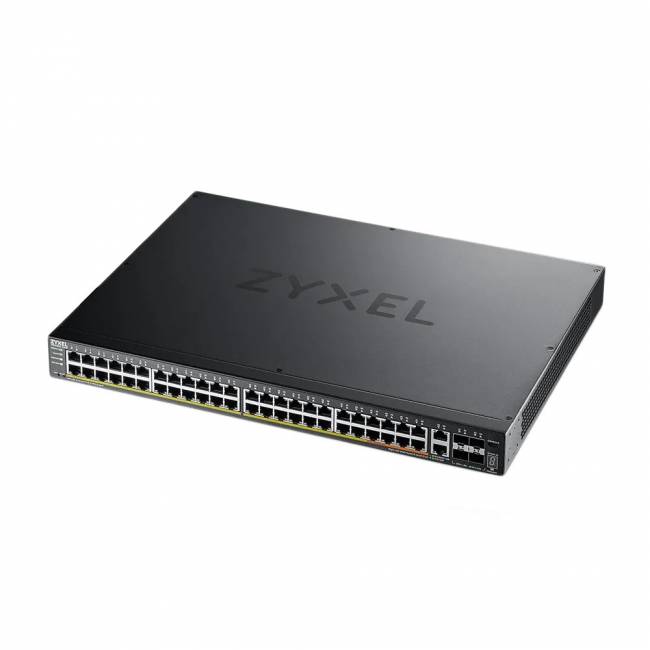 Коммутатор Zyxel XGS2220-54HP-EU0101F — для бизнеса и офиса Коммутатор Zyxel XGS2220-54HP-EU0101F — для бизнеса и офиса