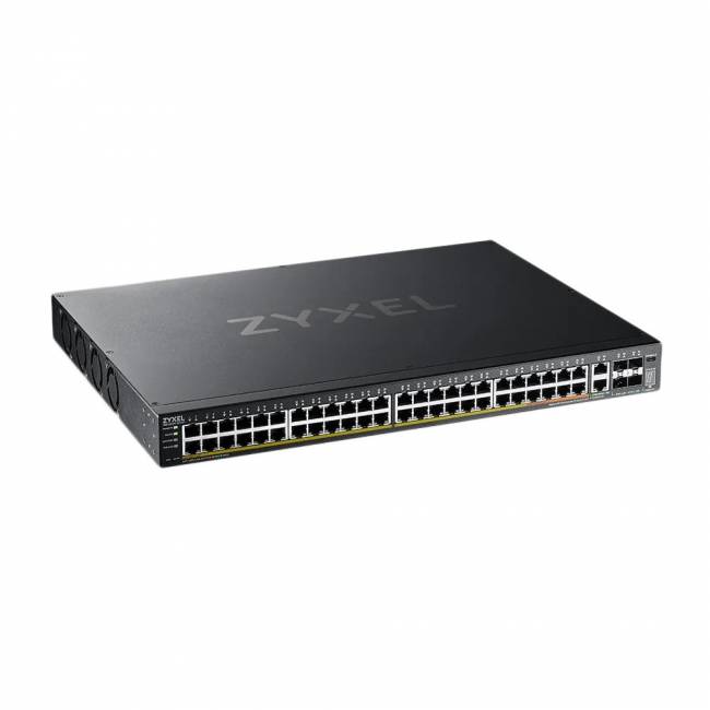Коммутатор Zyxel XGS2220-54HP-EU0101F — для бизнеса и офиса Коммутатор Zyxel XGS2220-54HP-EU0101F — для бизнеса и офиса