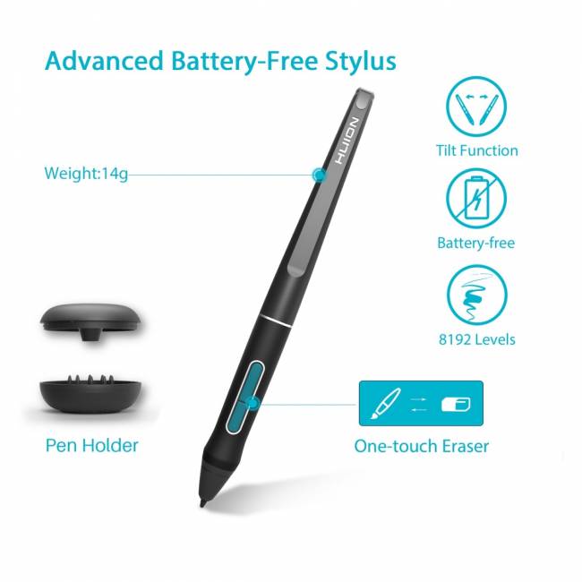 Интерактивный дисплей Huion KAMVAS Pro 12 — для бизнеса и офиса Интерактивный дисплей Huion KAMVAS Pro 12 — для бизнеса и офиса