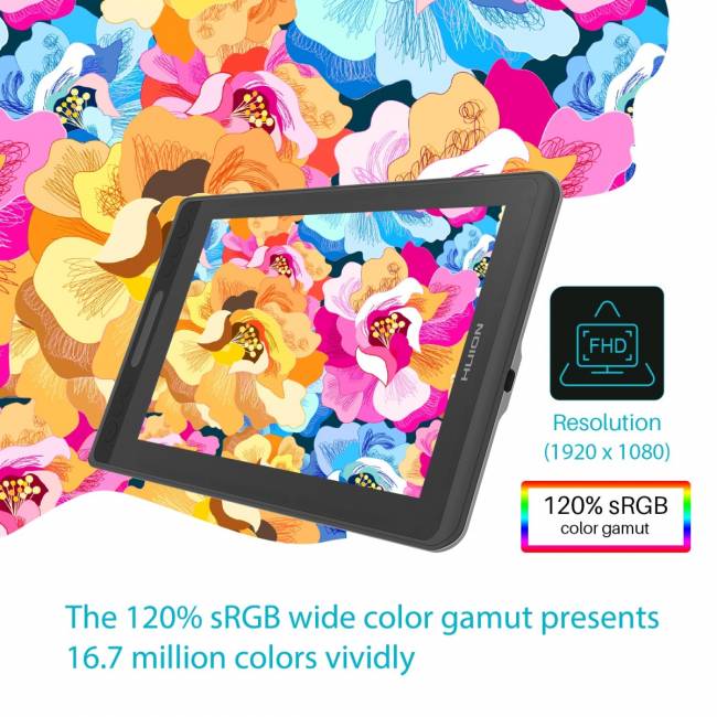 Интерактивный дисплей Huion KAMVAS Pro 12 — для бизнеса и офиса Интерактивный дисплей Huion KAMVAS Pro 12 — для бизнеса и офиса