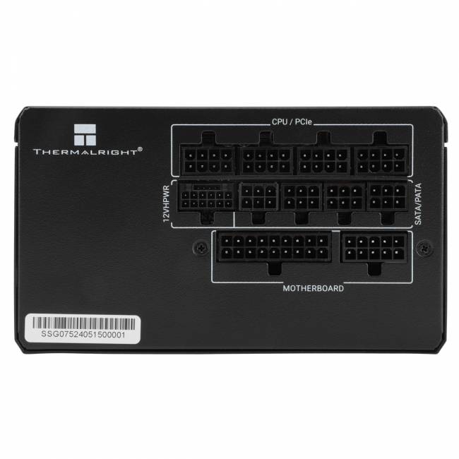 Блок питания 750W Thermalright TR-SG750 750W 80+ Gold — для бизнеса и офиса Блок питания 750W Thermalright TR-SG750 750W 80+ Gold — для бизнеса и офиса