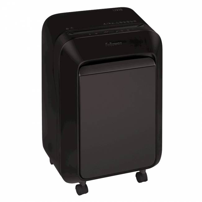 Шредер Fellowes® Powershred® LX210, черный, DIN P-4, 4х12 мм, 16 лст., 23 лтр, Jam Proof™, SafeSense, шт Fellowes LX210 (FS-55025) — для бизнеса и офиса Шредер Fellowes® Powershred® LX210, черный, DIN P-4, 4х12 мм, 16 лст., 23 лтр, Jam Proof™, SafeSense, шт Fellowes LX210 (FS-55025) — для бизнеса и офиса