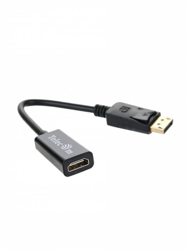 Кабель-переходник DP --> HDMI-F 0.2m , Telecom (TA553) Telecom DP --> HDMI-F 0.2м — для бизнеса и офиса Кабель-переходник DP --> HDMI-F 0.2m , Telecom (TA553) Telecom DP --> HDMI-F 0.2м — для бизнеса и офиса