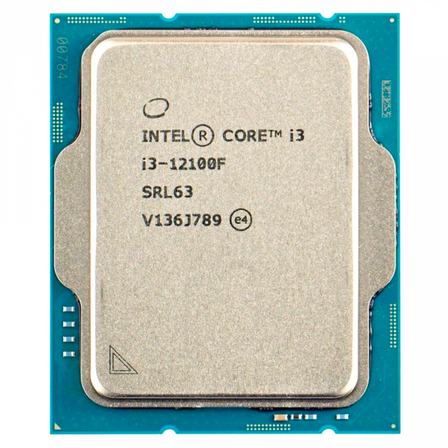 Процессор Intel Core i3-12100F (OEM) — для бизнеса и офиса Процессор Intel Core i3-12100F (OEM) — для бизнеса и офиса