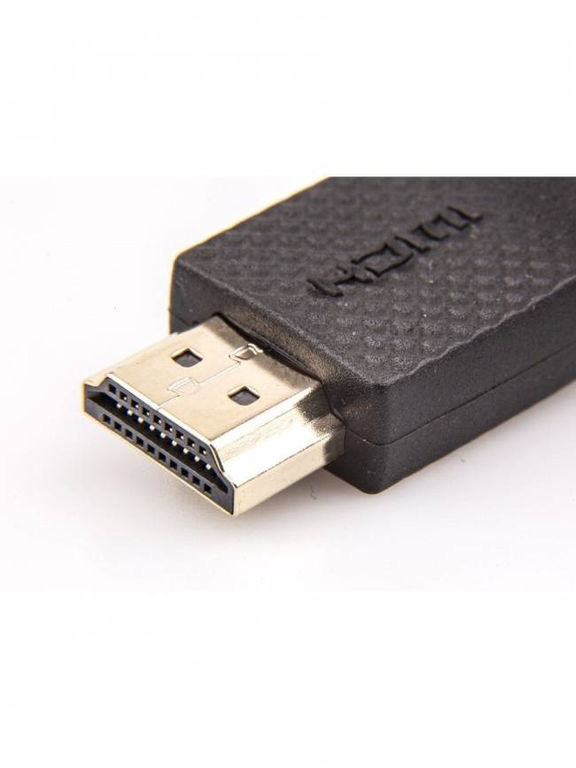 Кабель HDMI AM/DVI(24+1)M, 1.8м, CU, 1080P@60Hz, 2F, VCOM <CG484G-1.8M> VCOM HDMI (m) - DVI-D (m) 1.8м — для бизнеса и офиса
