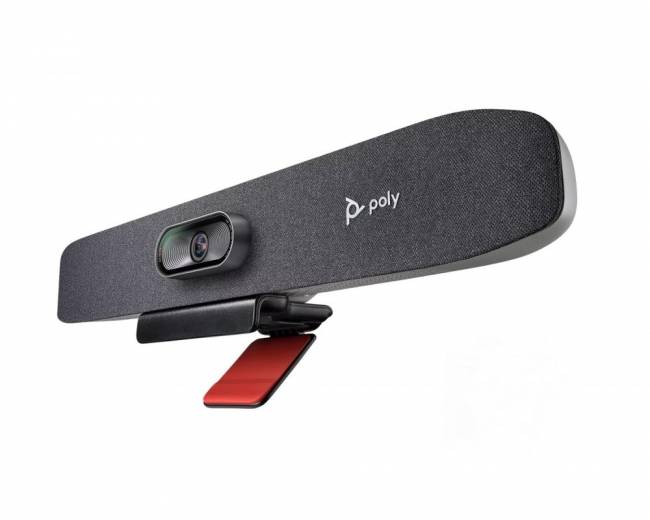 Камера видеоконференцсвязи со встроенной акустической системой Poly Studio R30 USB Video Bar for Conferencing — для бизнеса и офиса Камера видеоконференцсвязи со встроенной акустической системой Poly Studio R30 USB Video Bar for Conferencing — для бизнеса и офиса