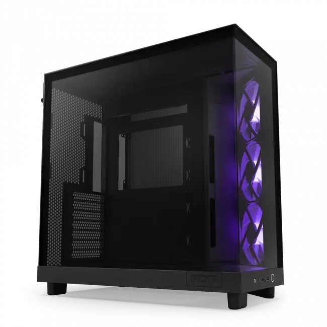 Корпус без блока питания NZXT H6 Flow RGB CC-H61FB-R1 — для бизнеса и офиса Корпус без блока питания NZXT H6 Flow RGB CC-H61FB-R1 — для бизнеса и офиса