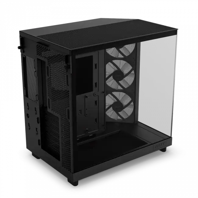 Корпус без блока питания NZXT H6 Flow RGB CC-H61FB-R1 — для бизнеса и офиса Корпус без блока питания NZXT H6 Flow RGB CC-H61FB-R1 — для бизнеса и офиса