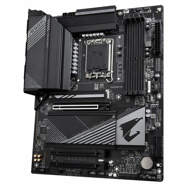 Материнская плата Gigabyte B760 AORUS ELITE AX DDR4 — для бизнеса и офиса