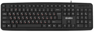 Клавиатура SVEN KB-S230 чёрная (104кл, каб. 2м) Sven KB-S230