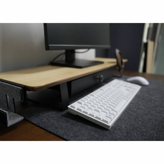 Коврик для мыши Geek Nook 100х50 см Black Felt (20240402) — для бизнеса и офиса Коврик для мыши Geek Nook 100х50 см Black Felt (20240402) — для бизнеса и офиса