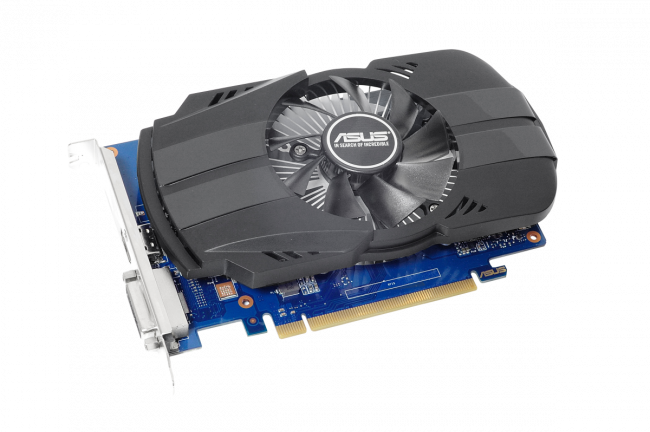 Видеокарта ASUS PH-GT1030-O2G — для бизнеса и офиса Видеокарта ASUS PH-GT1030-O2G — для бизнеса и офиса