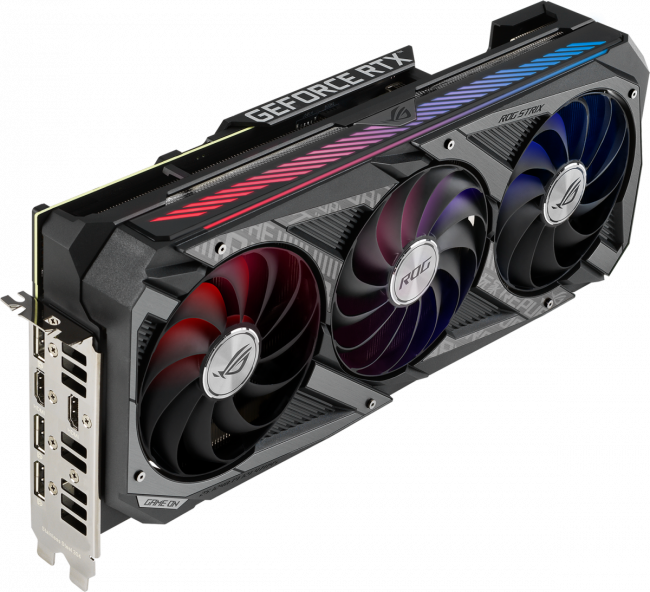 Видеокарта ASUS ROG-STRIX-RTX3060TI-O8G-V2-GAMING — для бизнеса и офиса Видеокарта ASUS ROG-STRIX-RTX3060TI-O8G-V2-GAMING — для бизнеса и офиса