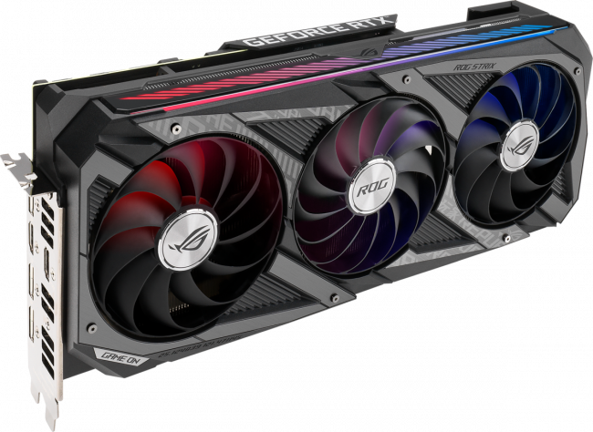 Видеокарта ASUS ROG-STRIX-RTX3060TI-O8G-V2-GAMING — для бизнеса и офиса Видеокарта ASUS ROG-STRIX-RTX3060TI-O8G-V2-GAMING — для бизнеса и офиса