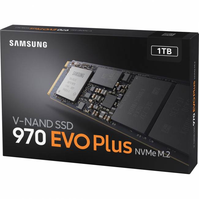 Твердотельные накопители Samsung 970 EVO Plus 1000GB (MZ-V7S1T0BW) — для бизнеса и офиса Твердотельные накопители Samsung 970 EVO Plus 1000GB (MZ-V7S1T0BW) — для бизнеса и офиса