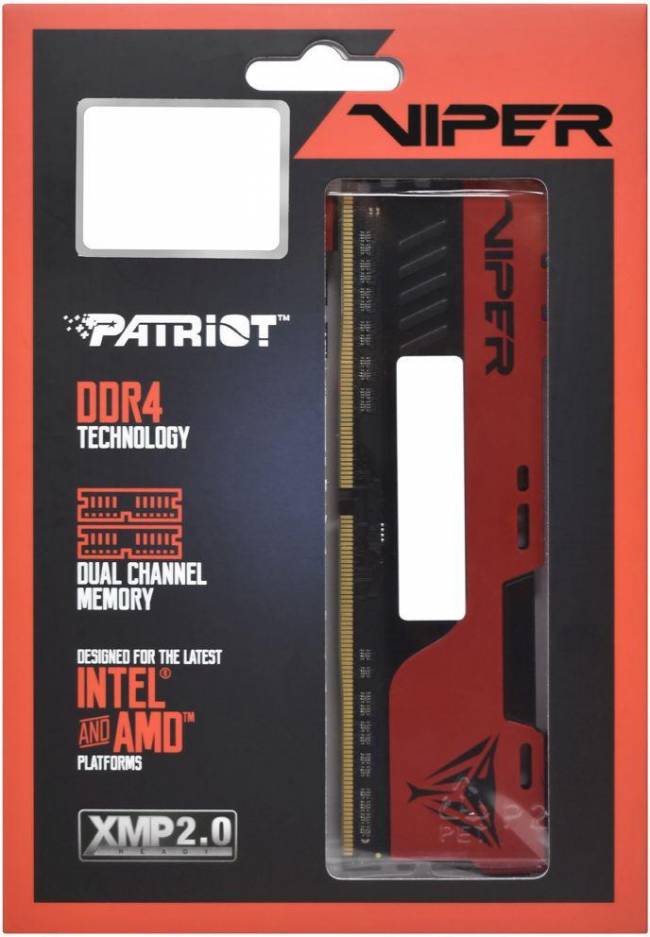 Память DDR4 2x32Gb 3600MHz Patriot PVE2464G360C0K — для бизнеса и офиса Память DDR4 2x32Gb 3600MHz Patriot PVE2464G360C0K — для бизнеса и офиса