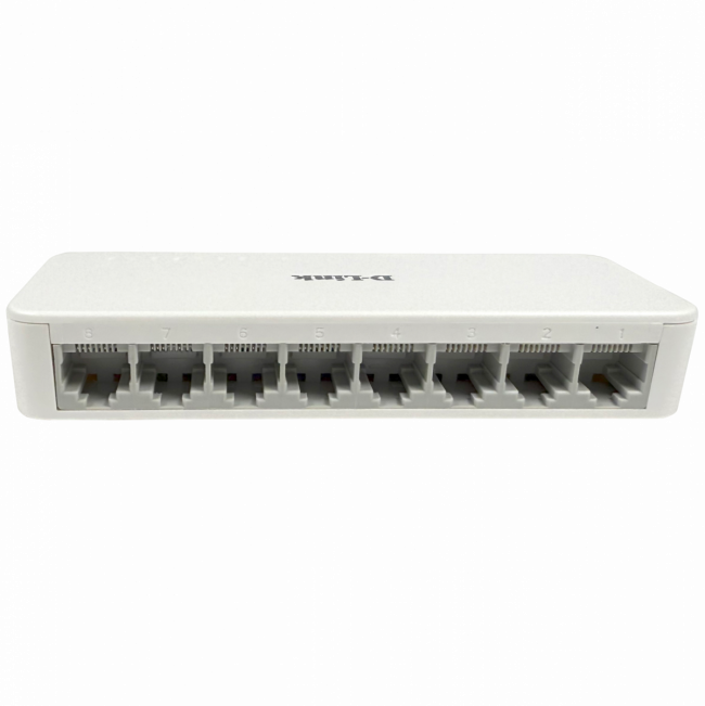 Коммутатор D-Link DES-1008C/F6/E — для бизнеса и офиса