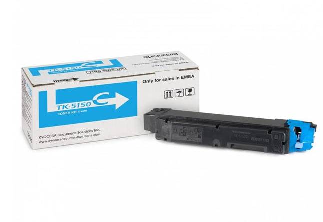 Тонер-картридж TK-5150CKyocera P6035cdn/M6x35cidn, 10К (O) голубой 1T02NSCNL0 — для бизнеса и офиса