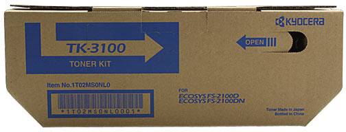Картридж TK-3100 Kyocera FS-2100D/2100DN/4100/4200/Ecosys M3040DN/3540, 12,5К (O) 1T02MS0N — для бизнеса и офиса Картридж TK-3100 Kyocera FS-2100D/2100DN/4100/4200/Ecosys M3040DN/3540, 12,5К (O) 1T02MS0N — для бизнеса и офиса