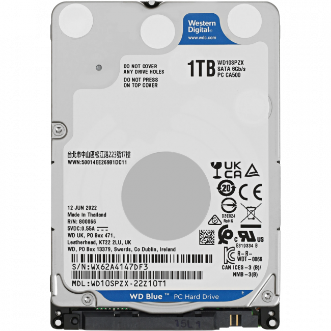 Жесткий диск WD WD10SPZX-22Z10T1 — для бизнеса и офиса