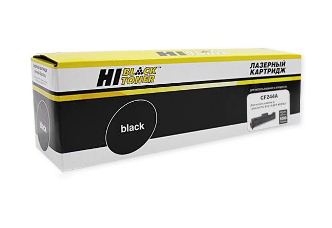 Картридж Hi-Black (HB-CF244A) для HP LJ Pro M15/M15a/Pro MFP M28a/M28w, 1K — для бизнеса и офиса Картридж Hi-Black (HB-CF244A) для HP LJ Pro M15/M15a/Pro MFP M28a/M28w, 1K — для бизнеса и офиса