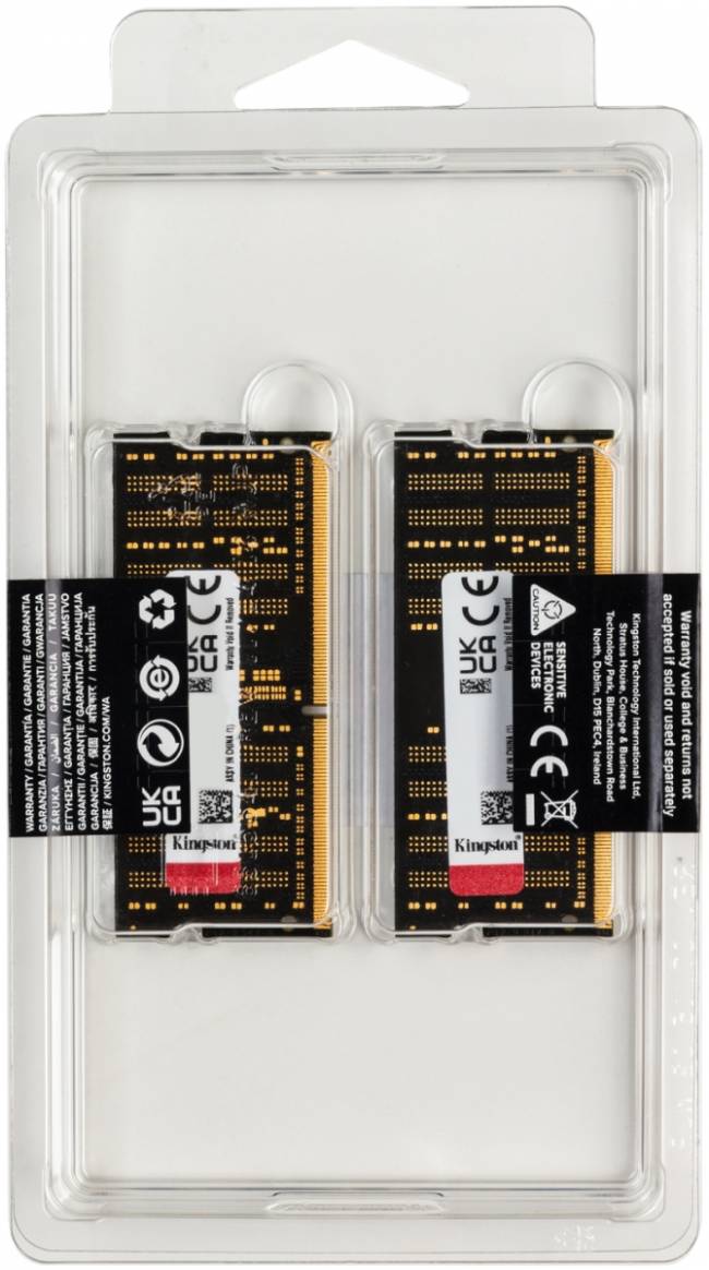 Память оперативная Kingston FURY Impact KF432S20IBK2/64 — для бизнеса и офиса Память оперативная Kingston FURY Impact KF432S20IBK2/64 — для бизнеса и офиса