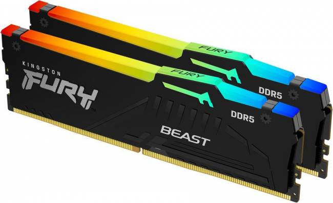 Память оперативная Kingston FURY Beast RGB XMP — для бизнеса и офиса Память оперативная Kingston FURY Beast RGB XMP — для бизнеса и офиса