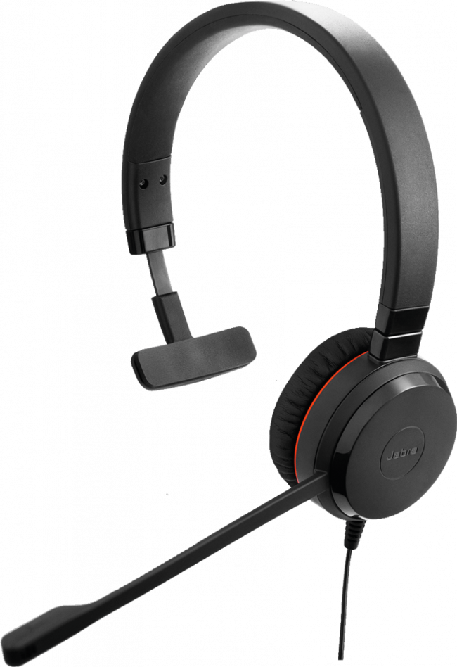 Гарнитура проводная Jabra Evolve 20 SE Mono UC — для бизнеса и офиса Гарнитура проводная Jabra Evolve 20 SE Mono UC — для бизнеса и офиса