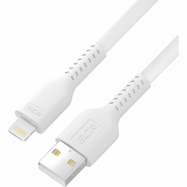 GCR Кабель 0.5m USB AM/Lightning - поддержка всех IOS, MFi, белый, GCR-54250 Кабель Greenconnect 0.5 м (GCR-54250) — для бизнеса и офиса GCR Кабель 0.5m USB AM/Lightning - поддержка всех IOS, MFi, белый, GCR-54250 Кабель Greenconnect 0.5 м (GCR-54250) — для бизнеса и офиса