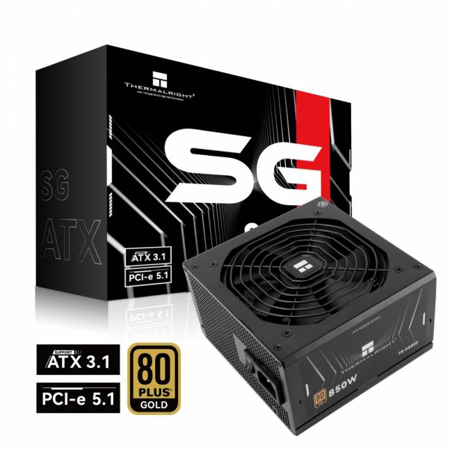 Блок питания 850W Thermalright TR-SG850 850W 80+ Gold — для бизнеса и офиса Блок питания 850W Thermalright TR-SG850 850W 80+ Gold — для бизнеса и офиса