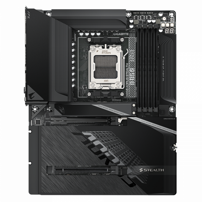 Материнская плата Gigabyte B850 A STEALTH — для бизнеса и офиса Материнская плата Gigabyte B850 A STEALTH — для бизнеса и офиса