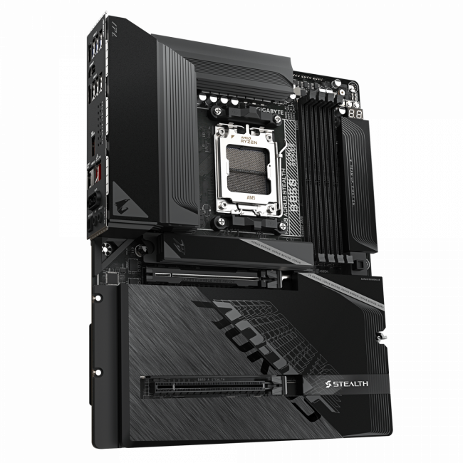 Материнская плата Gigabyte B850 A STEALTH — для бизнеса и офиса Материнская плата Gigabyte B850 A STEALTH — для бизнеса и офиса
