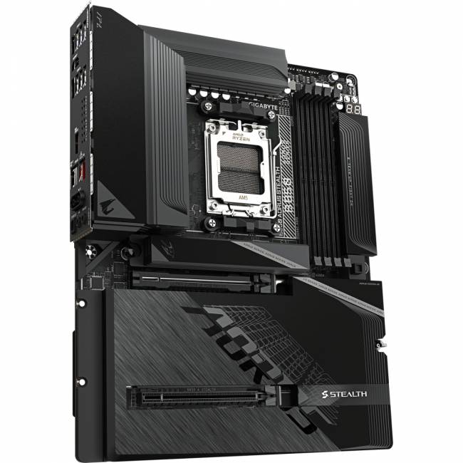 Материнская плата Gigabyte B850 A STEALTH — для бизнеса и офиса Материнская плата Gigabyte B850 A STEALTH — для бизнеса и офиса