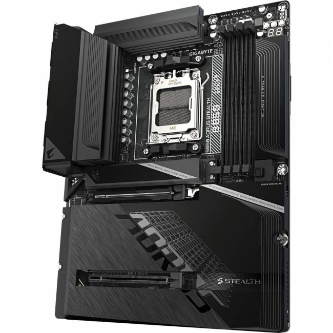 Материнская плата Gigabyte B850 A STEALTH — для бизнеса и офиса Материнская плата Gigabyte B850 A STEALTH — для бизнеса и офиса
