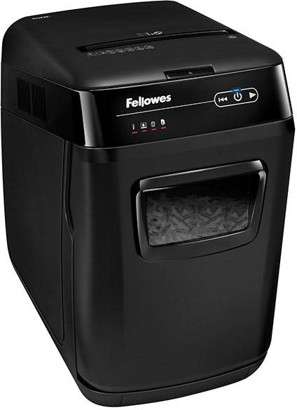 Шредер Fellowes® AutoMax® 150C, автоподача, DIN P-4, 4х38мм, 150лст. авто, 8 ручн., 32 лтр., авторев, шт Fellowes AutoMax 150C — для бизнеса и офиса Шредер Fellowes® AutoMax® 150C, автоподача, DIN P-4, 4х38мм, 150лст. авто, 8 ручн., 32 лтр., авторев, шт Fellowes AutoMax 150C — для бизнеса и офиса